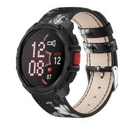 KMKJSH Leder Armbänder Kompatibel mit Polar Street X Armband, Leder mit Metallschnalle aus Edelstahl Ersatzarmband für Herren Damen Lederarmband für Polar Street X Uhrenarmband