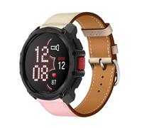 KMKJSH Leder Armbänder Kompatibel mit Polar Street X Armband, Leder mit Metallschnalle aus Edelstahl Elegant Ersatzarmband für Herren Damen Lederarmband für Polar Street X Uhrenarmband