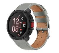 KMKJSH Leder Armbänder Kompatibel mit Polar Street X Armband, Leder mit Metallschnalle aus Edelstahl Ersatzarmband für Herren Damen Lederarmband für Polar Street X Uhrenarmband