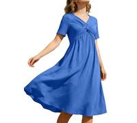 Knielange Sommerkleider Sommerkleider Business Schlichtes Weisse Besondere Mieten Eine Wickeloptik Taschen Stufenkleid Sportlich Jeansjacke Blaue Halblang Abiball Kurzgröße Polokragen Hübsche