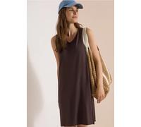 Cecil Knielanges Jerseykleid mit V-Neck