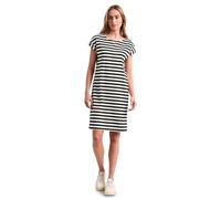 Knielanges Kleid aus Jersey mit Streifen