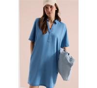 Knielanges Kleid im Denim-Look