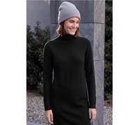 Knielanges Kleid mit Rollkragen
