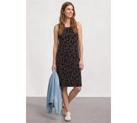 Knielanges Kleid mit Schnallendetail
