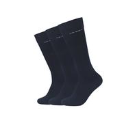 Kniestrümpfe CAMANO "3er Pack", Damen, Gr. 35-38, blau (navy), 80% Baumwolle, 17% Polyamid, 3% Elasthan, uni, Socken Kniestrümpfe (51772539-35) navy