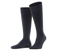 Kniestrümpfe FALKE "Ultra Energizing", Herren, Gr. 45-46, blau (blau w4), Materialmix, unifarben, normal, Socken Kniestrümpfe, verbessert die Durchblutung, atmungsaktiv (44960412-45) blau w4
