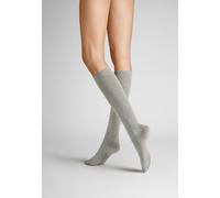 Hudson Damen Kniestrümpfe Only 2-Pack wärmend Silber 0502 35-38