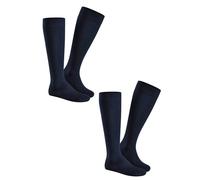 Hudson Herren Socken Only 2-Pack druckfreier Bund Beigemel. 0723 43-46