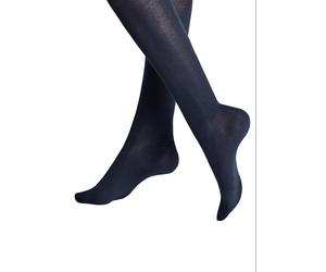 Kniestrümpfe HUDSON "Kniestrumpf Relax Light", Damen, Gr. 39-42, blau (marine 0335), Obermaterial: 61% Baumwolle CO. 39% Polyamid PA., Socken Kniestrümpfe (10673310-39) marine 0335