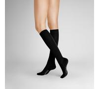Hudson Damen Kniestrümpfe Relax Cotton wärmend Black 0005 39-42