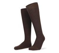 Hudson Herren Kniestrümpfe Relax Cotton wärmend Brownmel. 0763 43-44