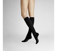 Hudson Shoes Kniestrümpfe Relax Woolmix Clima 3er Pack schwarz Gr. 35-38