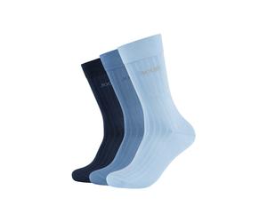 Kniestrümpfe JOOP "premium essentials", Damen, Gr. 39-42, placid blau, Baumwolle, Elasthan, Polyamid, elastisch, Socken Kniestrümpfe, mit elastischem Bund (55286742-39) placid blau