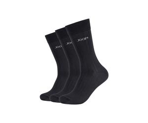 Kniestrümpfe JOOP "premium essentials", Damen, Gr. 43-46, schwarz, Baumwolle, Elasthan, Polyamid, unifarben, elastisch, Socken Kniestrümpfe, mit elastischem Bund (18702136-43) schwarz