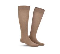 KUNERT Herren Kniestrümpfe Richard hautfreundlich Beige-mel. 8320 43-46