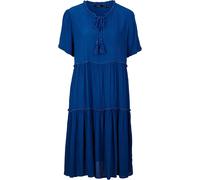 Knieumspielendes Kleid aus strukturierter Viskose 42