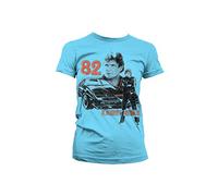 Knight Rider Officially Licensed Merchandise 1982 Women T-Shirt (SkyBlue), XX-Large
