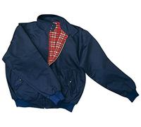 Knightsbridge Harrington Jacke Herrenjacke Retrostyle Scooterjacke Bomberjacke (Navy/XXL)