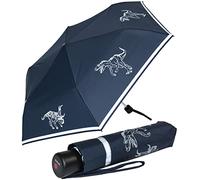 Knirps 4Kids Kinder-Taschenschirm reflective mit Reflexborte und reflektierenden Dinos - Big