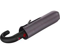 Knirps Herren Taschenschirm T.260 Duomatik Rundhakengriff mit ecorepel-Technologie 2Line Up - Stone