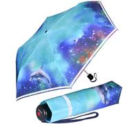 Knirps Kinder-Taschenschirm 4Kids reflective mit Reflexborte - Dolphin