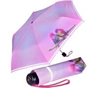 Knirps Kinder-Taschenschirm 4Kids reflective mit Reflexborte - Rainbow Canaries