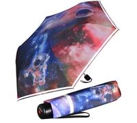 Knirps Kinder-Taschenschirm 4Kids Reflective mit Reflexborte - Space