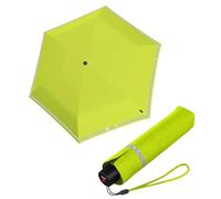 Knirps Kinder-Taschenschirm Rookie Reflective mit Reflexborte - Lime