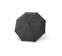 Knirps Taschenschirm Chrome Matt Dumatic Melange Schwarz