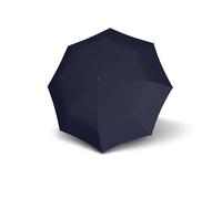 Knirps Regenschirm I.050 Medium Manual navy mit Schirmtasche I kleiner Regenschirm für unterwegs I windstabiler & leichter Handöffner Taschenschirm I Mini Schirm
