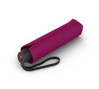 Knirps Regenschirm I.050 Medium Manual violet mit Schirmtasche I kleiner Handöffner Taschenschirm für unterwegs I windstabiler & leichter Mini Schirm