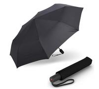 Knirps Regenschirm I.200 Medium Duomatic mit Schirmtasche I kleiner Taschenschirm mit Drucktaste I Regenschirm automatisch & kompakt I Taschenregenschirm leicht & sturmfest