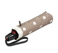 Knirps Taschenschirm T.200 Duomatic Dot Art - taupe