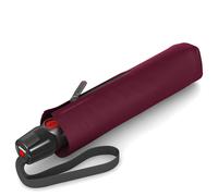 Knirps T.200 Duomatic Pocket Umbrella - Stabil und Storm Resistant - Shanghai, bordeaux, M