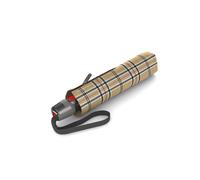 Knirps T.200 Medium Duomatic Check Beige