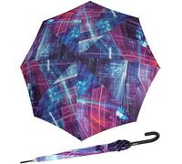 Knirps T.760 stick automatic - leichtester Langschirm mit Automatikfunktion - edel lackierter Rundhakengriff - Oeko Tex zertifizierter Stoff