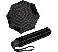 Knirps Taschenschirm A.200 Medium Duomatic - Kompakt und sturmfest - Windkanal getestet - 2Move - black