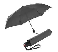 Knirps Taschenschirm A.200 Medium Duomatic - Kompakt und sturmfest - Windkanal getestet - Dark Grey