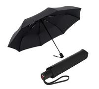 Knirps Taschenschirm A.200 Medium Duomatic - Kompakt und sturmfest - Windkanal getestet - Schwarz