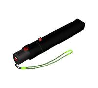 Knirps Taschenschirm Ultra U.200 Medium Duomatic - Auf-Zu-Automatik - Sturmfest - Windproof - Neon Black