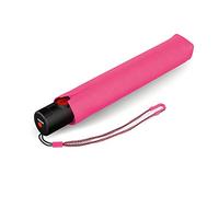 Knirps Taschenschirm Ultra U.200 Medium Duomatic - Auf-Zu-Automatik - Sturmfest - Windproof - Neon Pink