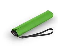 Knirps Taschenschirm Ultra US.050 Slim Manual - Ultra leicht und flach - Sturmfest - Windproof - 21 cm - Grün