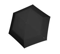 Knirps U.200 Ultra Light Duomatic - Taschenschirm Regenschirm black with rose coating