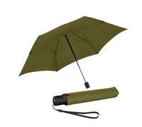 Knirps U.200 Ultraleichter automatischer Regenschirm in Kardamom - One-Touch-Automatisches Öffnen/Schließen, Windtunnel getestet, 94 cm Baldachin, Aluminium-Fiberglas-Rahmen, Reise-Regenschirme im