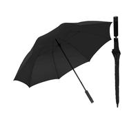 Knirps Ultra Light Langregenschirm Manual XXL, schwarz Schwarz