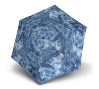 Knirps US.050 Ultraleichter, schlanker, manueller Regenschirm zum Öffnen, Schließen, winddicht, Reise-Regenschirm, 90 cm Durchmesser, mit Tragetasche, Paisley