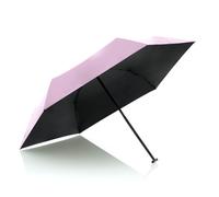 Knirps Taschenschirm US.050 Ultra Light Slim Manual mit UV- und Hitzeschutz Rosa-Schwarz
