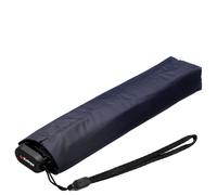 Knirps Taschenschirm Ultra US.050 Slim Manual - Ultra leicht und flach - Sturmfest - Windproof - 21 cm - Navy