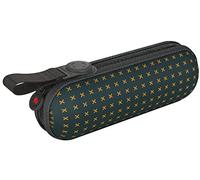 Knirps X1 Super Mini Taschenschirm 2Cross mit ecorepel-Technologie - Green